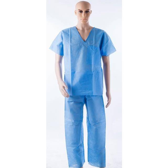 Dark Blue Scrub Suit - Monarc Healthcare